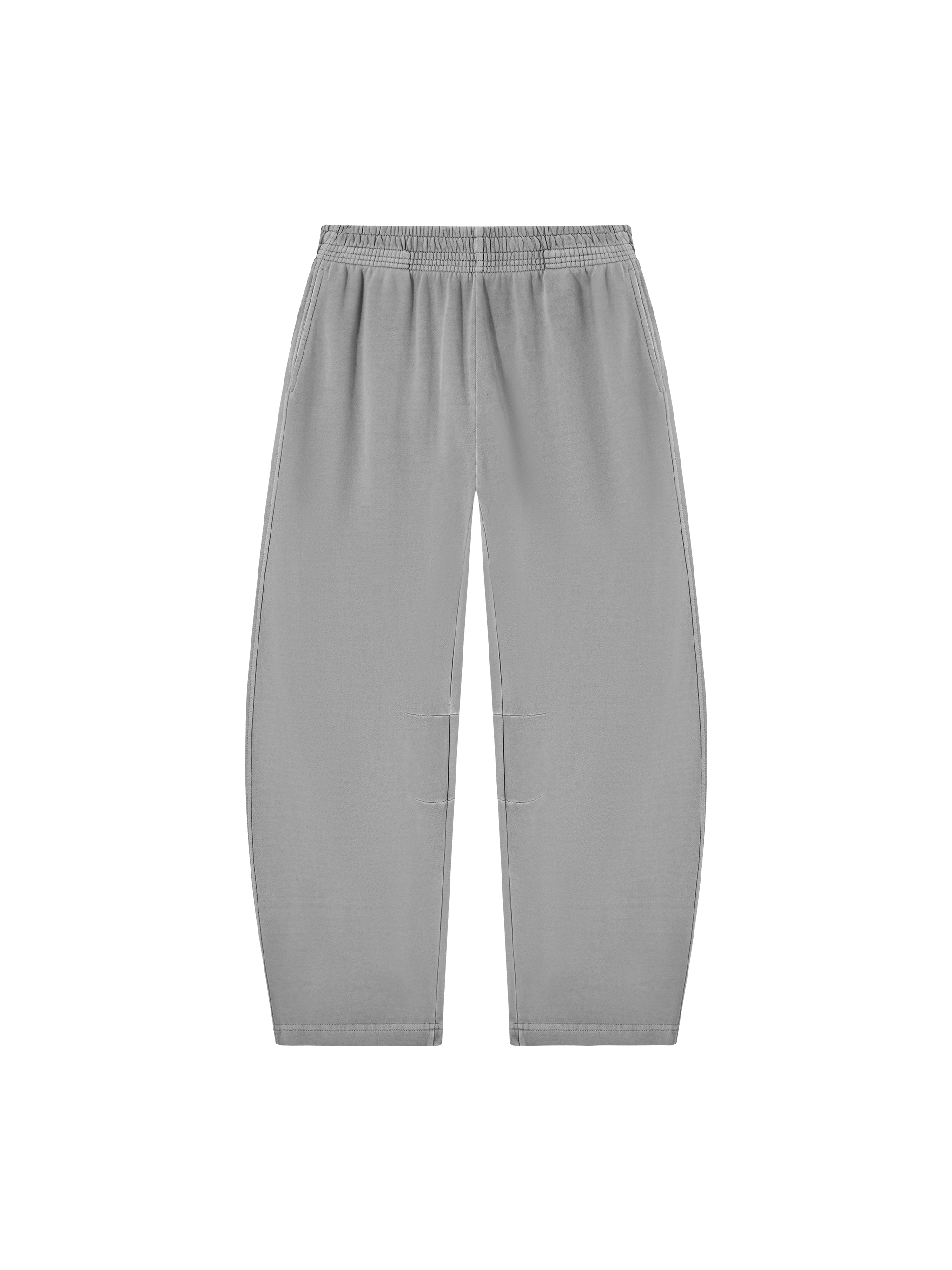 Vintage Washed Barrel-Leg Sweatpants